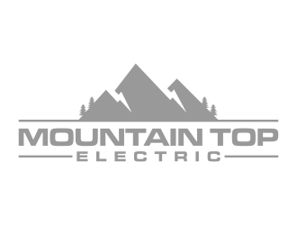 Mountain Top Electric  logo design by mukleyRx