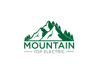 Mountain Top Electric  logo design by ora_creative