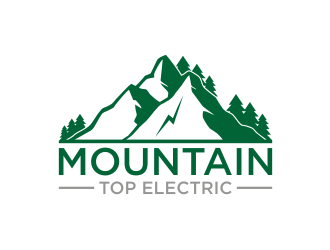 Mountain Top Electric  logo design by ora_creative