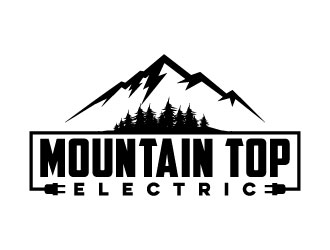 Mountain Top Electric  logo design by daywalker