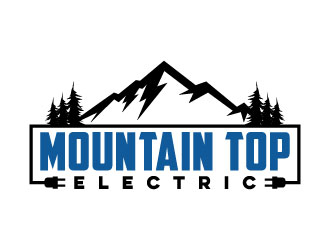 Mountain Top Electric  logo design by daywalker