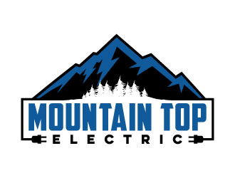 Mountain Top Electric  logo design by daywalker