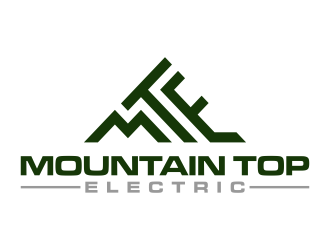 Mountain Top Electric  logo design by mukleyRx