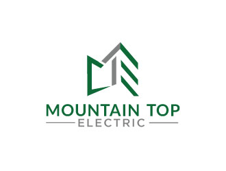 Mountain Top Electric  logo design by Webphixo