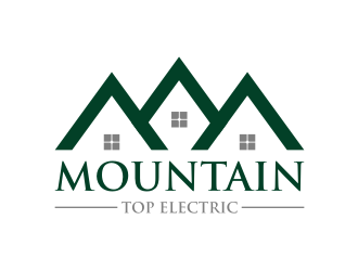 Mountain Top Electric  logo design by narnia