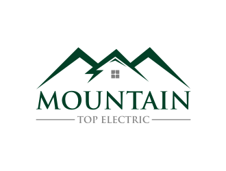 Mountain Top Electric  logo design by narnia