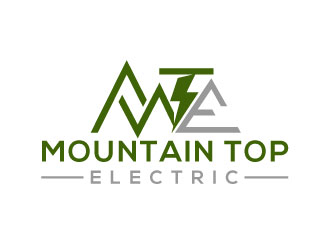 Mountain Top Electric  logo design by Webphixo