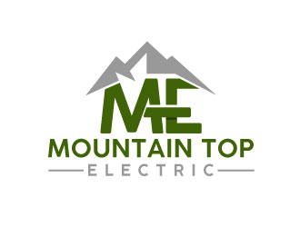 Mountain Top Electric  logo design by Webphixo