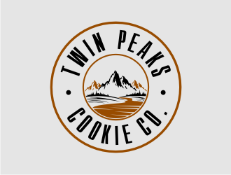 Twin Peaks Cookie Co.  logo design by peundeuyArt