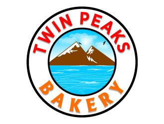 Twin Peaks Cookie Co.  logo design by Suvendu