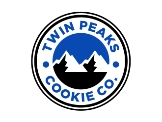 Twin Peaks Cookie Co.  logo design by cintoko