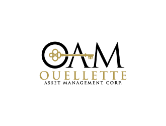 Ouellette Asset Management Corp. logo design by nona