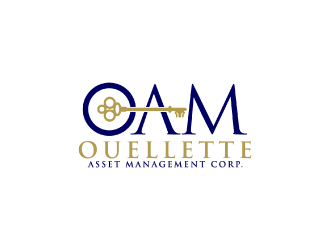 Ouellette Asset Management Corp. logo design by nona