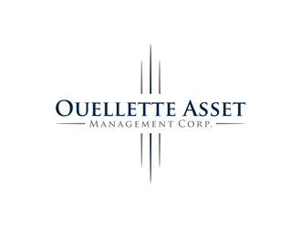 Ouellette Asset Management Corp. logo design by alby