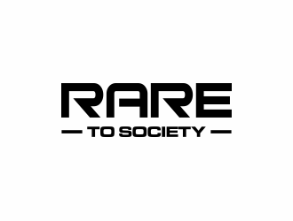 Rare To Society  logo design by hopee