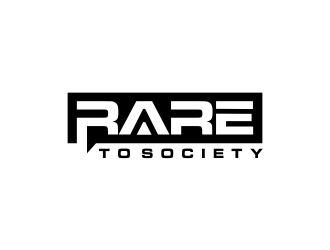 Rare To Society  logo design by oke2angconcept