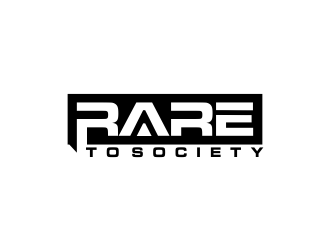 Rare To Society  logo design by oke2angconcept