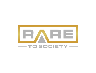Rare To Society  logo design by glasslogo