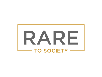 Rare To Society  logo design by glasslogo
