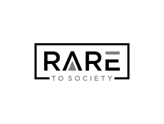 Rare To Society  logo design by mukleyRx