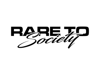 Rare To Society  logo design by glasslogo