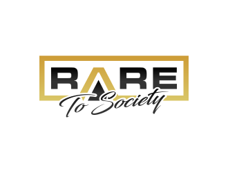 Rare To Society  logo design by glasslogo