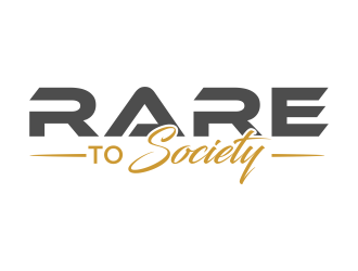 Rare To Society  logo design by glasslogo