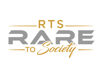 Rare To Society  logo design by glasslogo