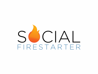 Social Firestarter logo design by Mahrein