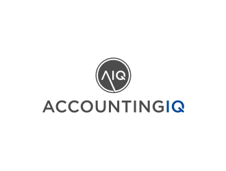 AccountingIQ logo design by johana