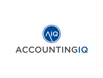 AccountingIQ logo design by johana