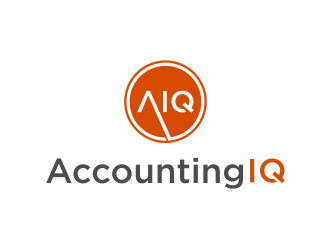 AccountingIQ logo design by johana