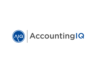 AccountingIQ logo design by johana