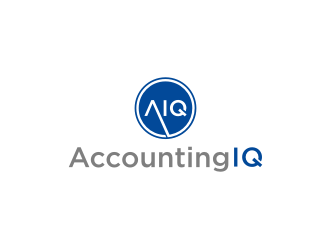 AccountingIQ logo design by johana