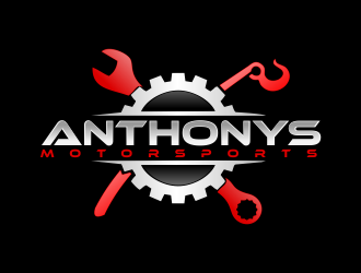 Anthonys Motorsports logo design by giphone