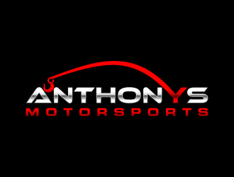 Anthonys Motorsports logo design by ubai popi