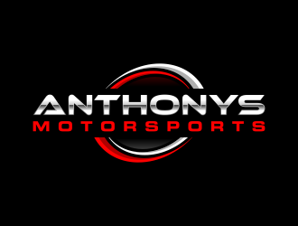 Anthonys Motorsports logo design by ubai popi
