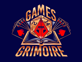 Games Grimoire logo design by Suvendu