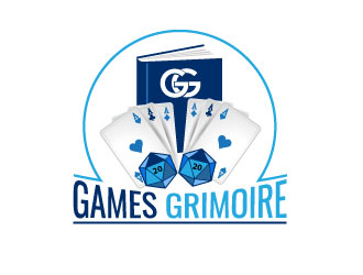 Games Grimoire logo design by Suvendu