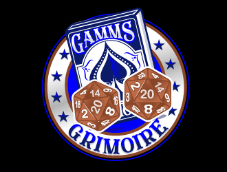 Games Grimoire logo design by Suvendu