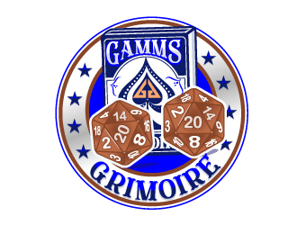 Games Grimoire logo design by Suvendu