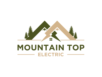 Mountain Top Electric  logo design by jhason