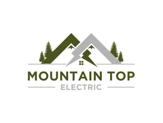 Mountain Top Electric  logo design by jhason