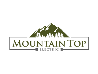 Mountain Top Electric  logo design by puthreeone