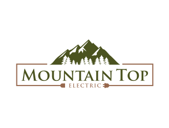 Mountain Top Electric  logo design by puthreeone