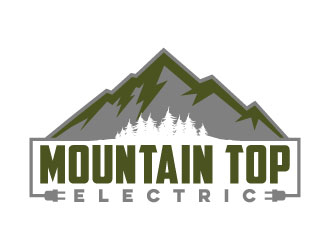 Mountain Top Electric  logo design by daywalker