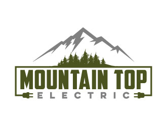 Mountain Top Electric  logo design by daywalker