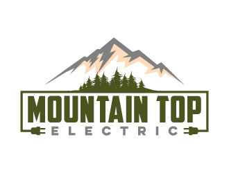 Mountain Top Electric  logo design by daywalker