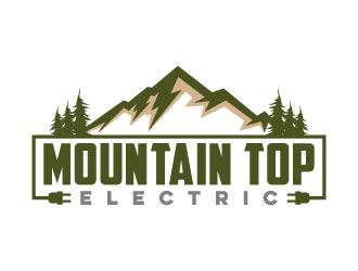Mountain Top Electric  logo design by daywalker