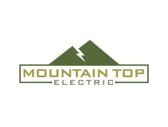 Mountain Top Electric  logo design by Webphixo